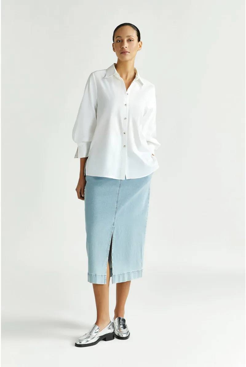 Xandres Chemisier En Tissu Froissé 14383-01-0161