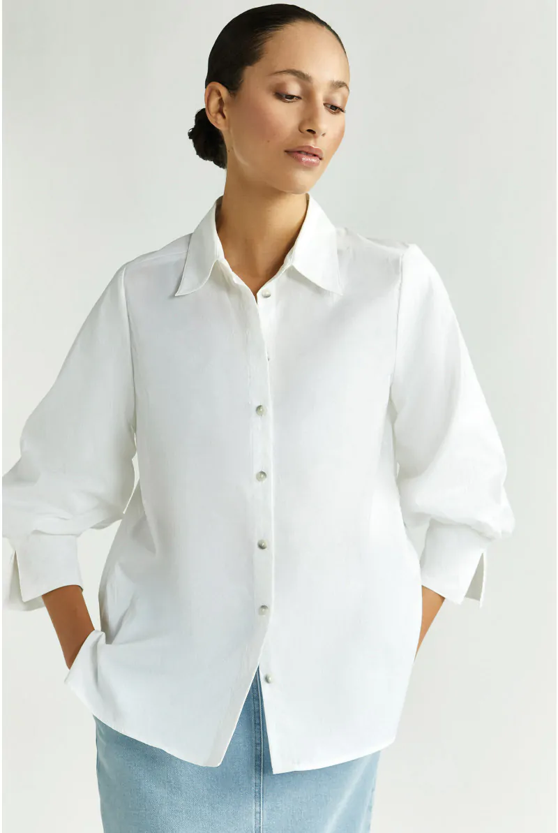 xandres Chemisier en tissu froissé 14383-01-0161