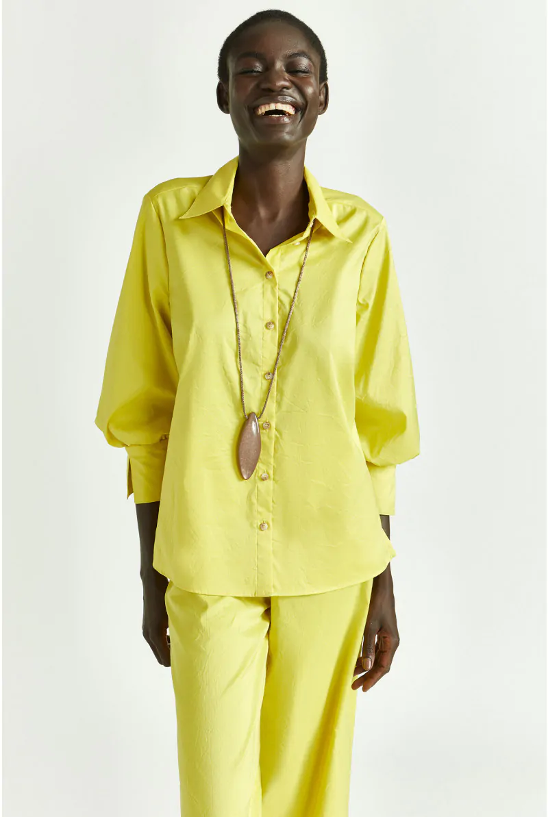 Xandres Chemisier En Tissu Froissé 14383-01-6590