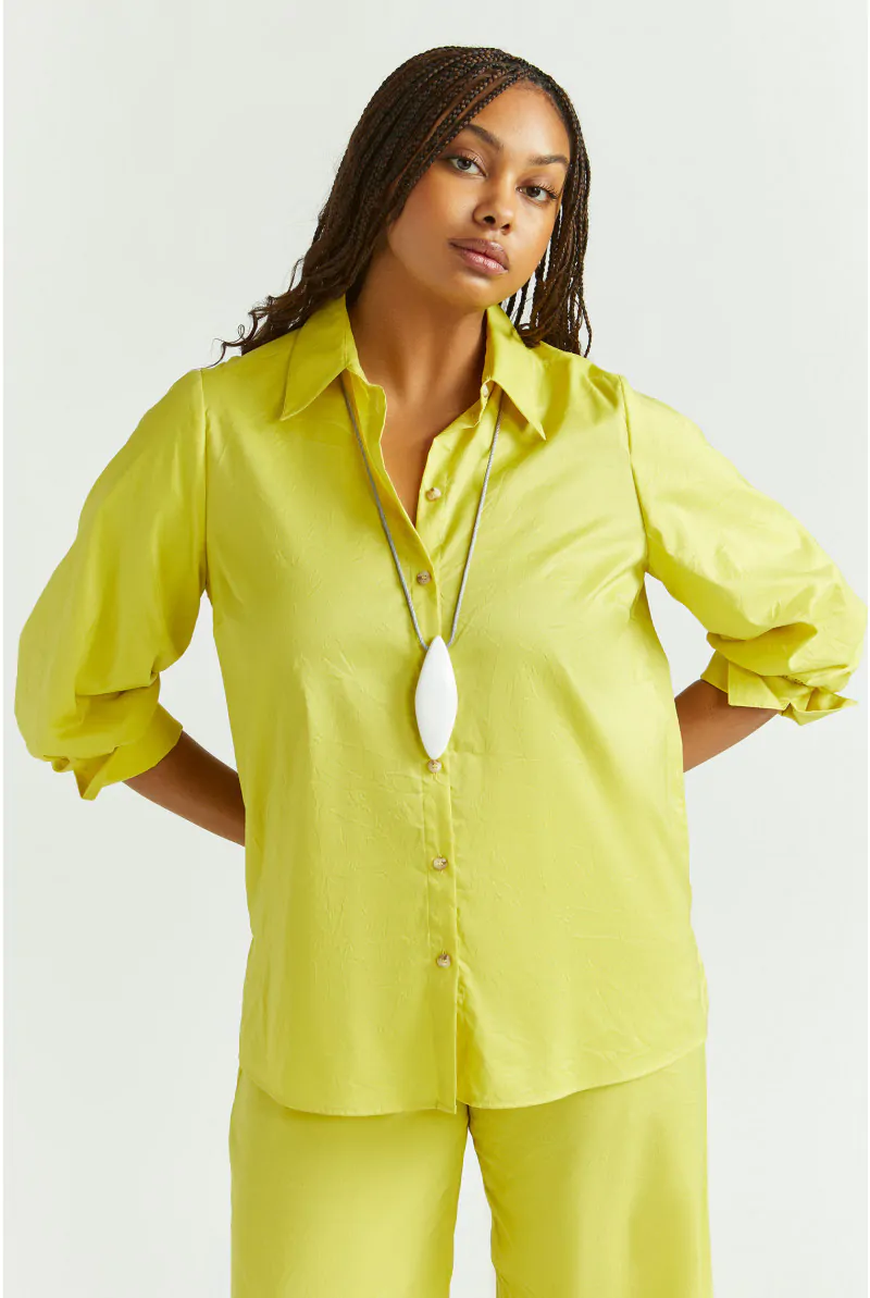 xandres Chemisier en tissu froissé 14383-01-6590