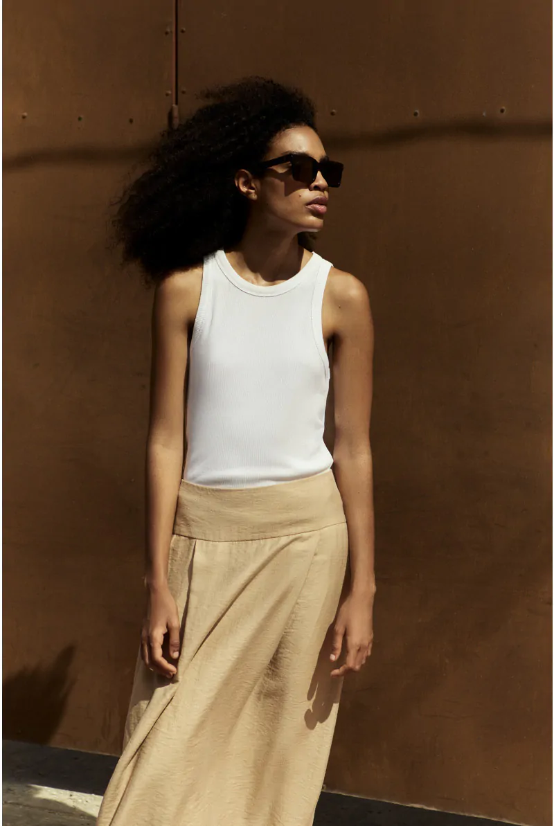 Xandres Débardeur Côtelé 29464-01-0160