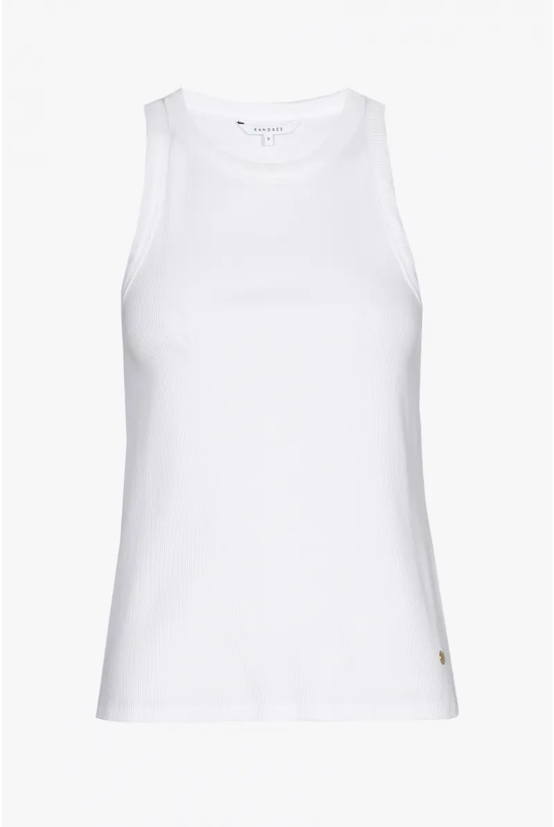 Xandres Débardeur Côtelé 29464-01-0160