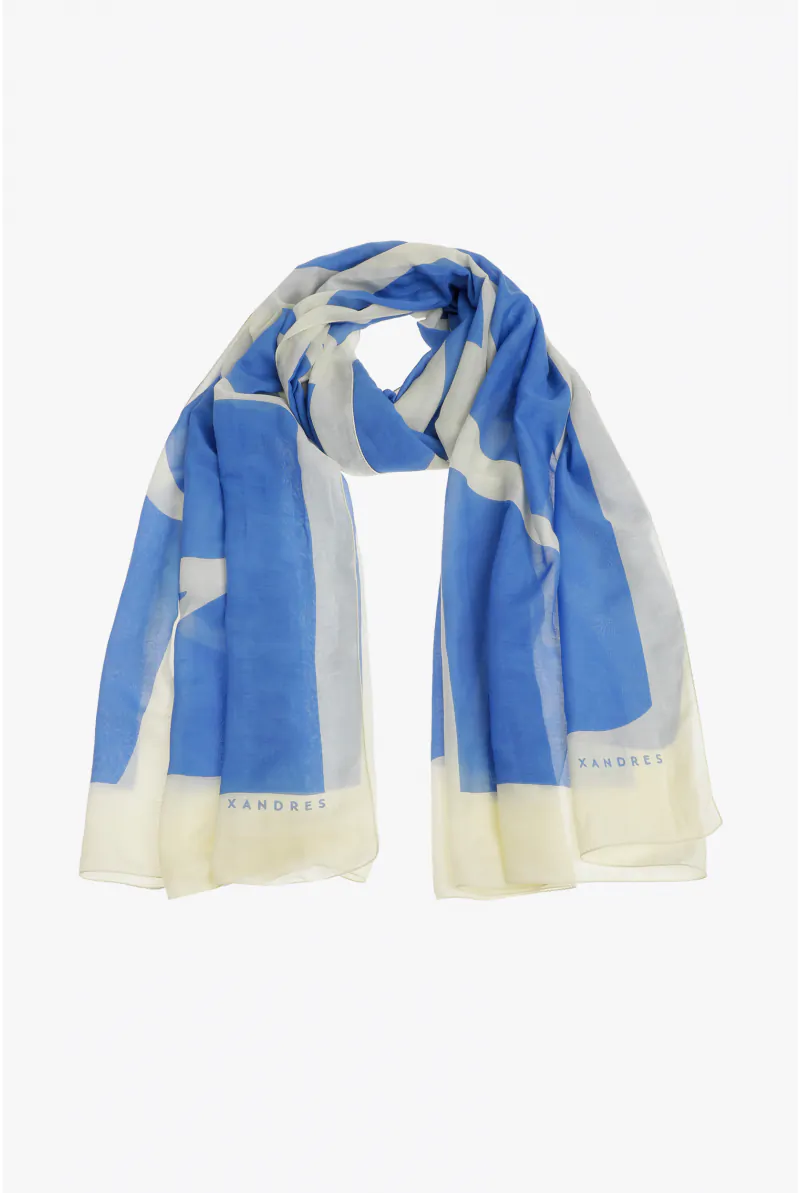 xandres Écharpe à imprimé graphique 61270-01-3040