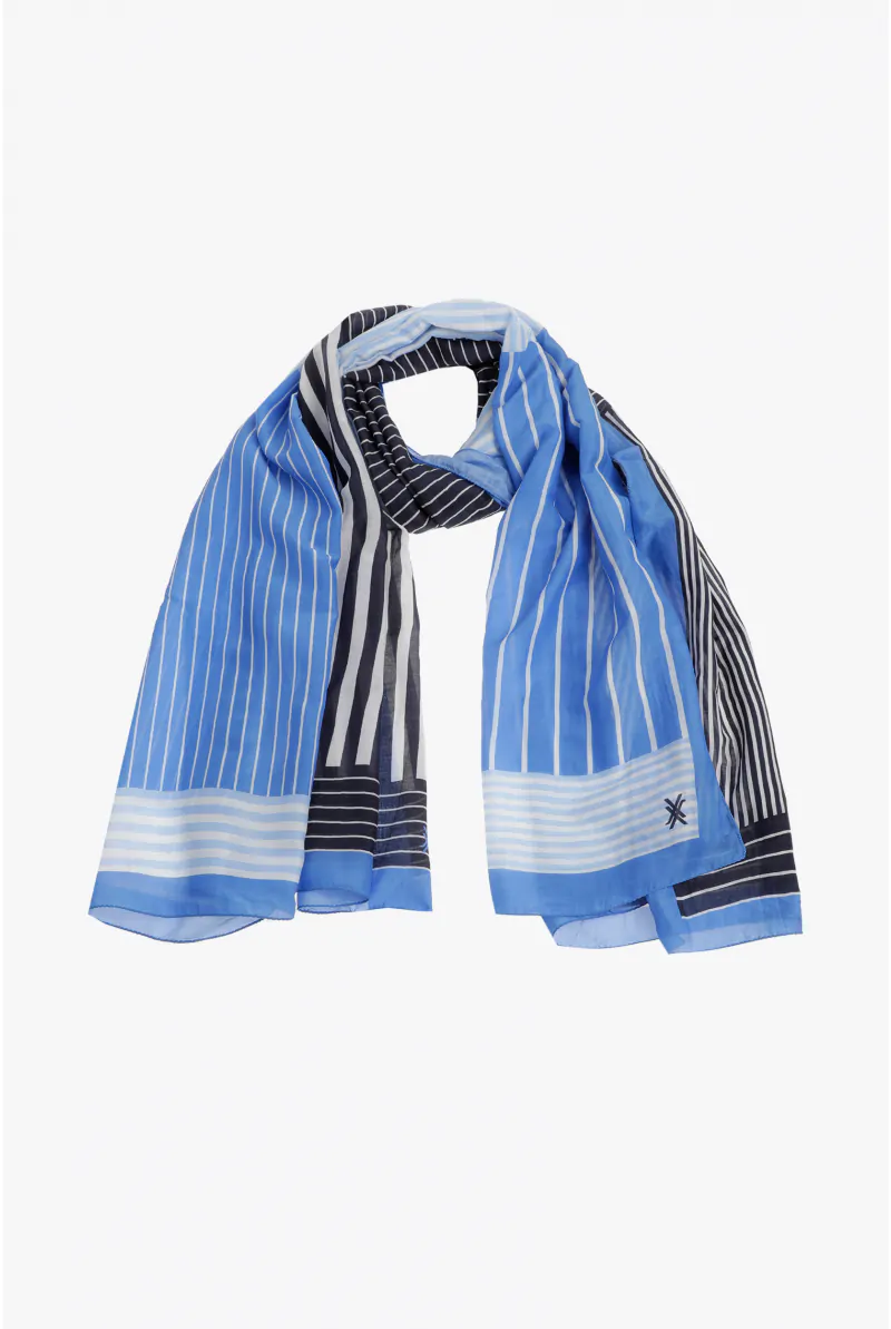 Xandres Écharpe à Motif Rayé 61269-01-3040
