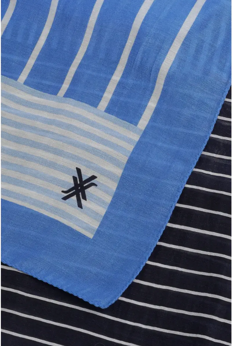 Xandres Écharpe à Motif Rayé 61269-01-3040