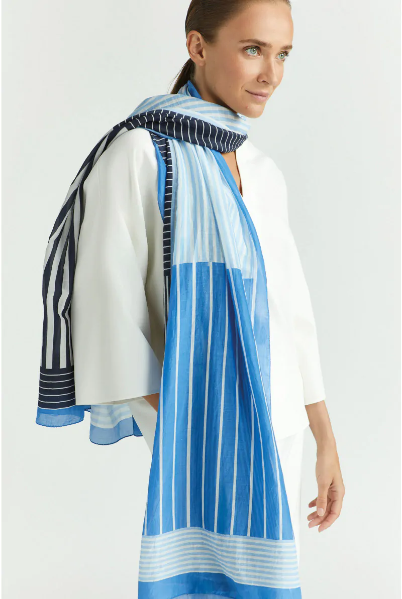 xandres Écharpe à motif rayé 61269-01-3040