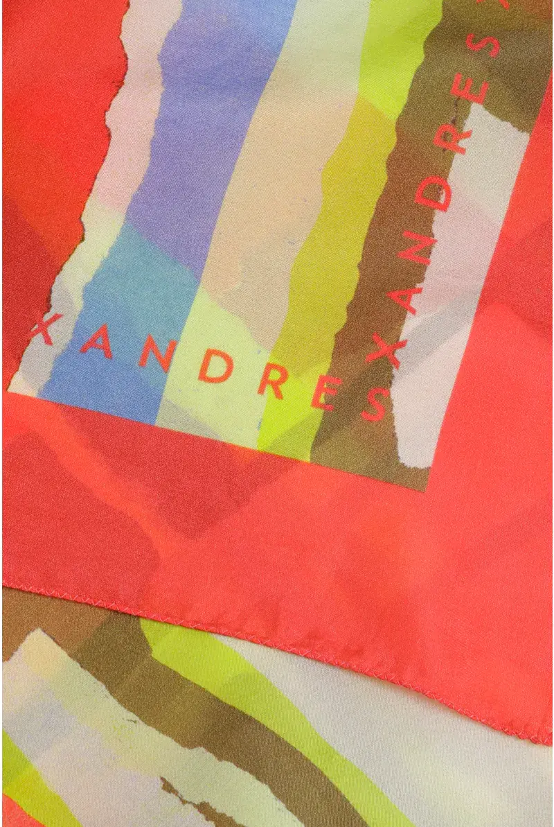 Xandres Écharpe En Soie 61267-01-3460