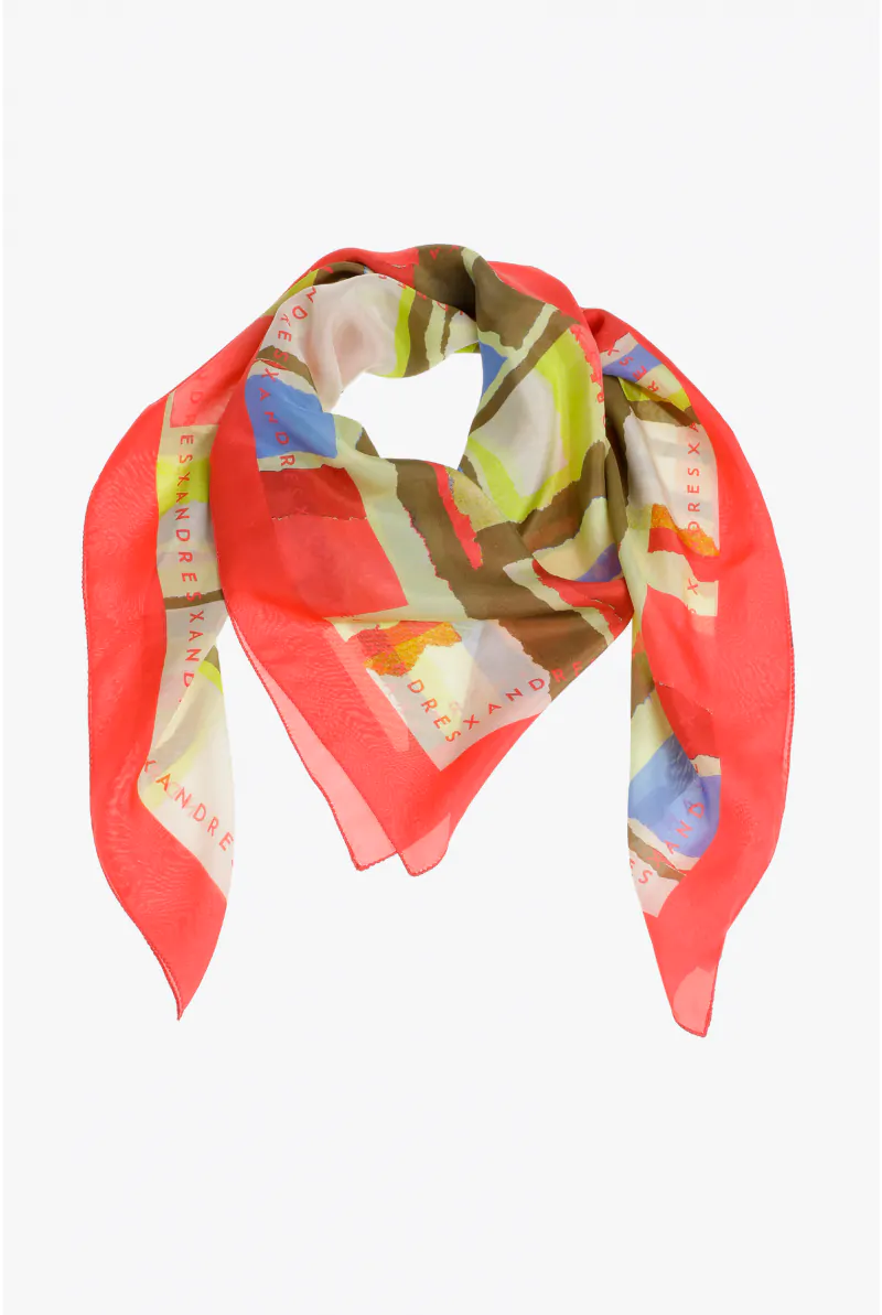 xandres Écharpe en soie 61267-01-3460