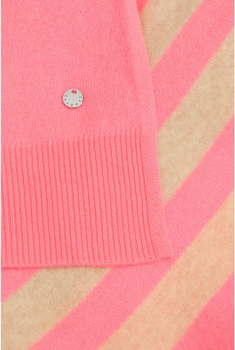 Xandres Écharpe Rayée En Cachemire 29297-01-8376