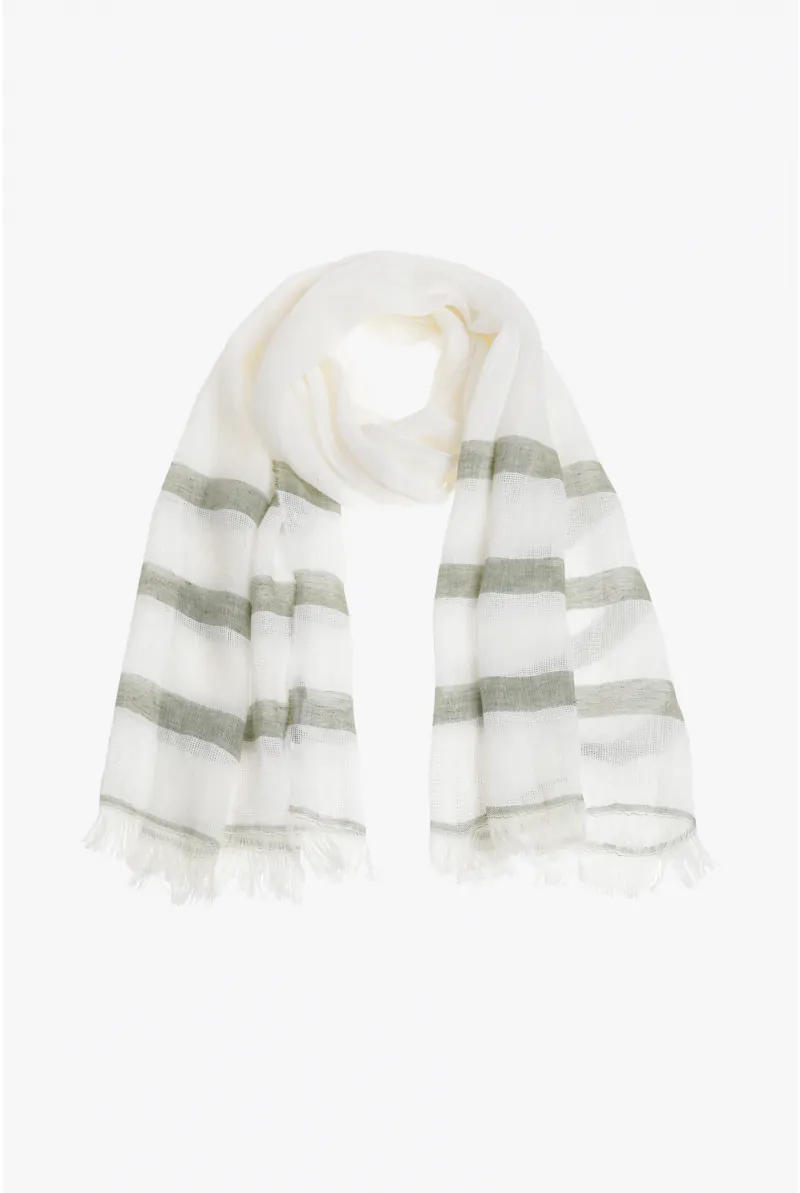 xandres Écharpe tissée en lin 61273-01-1150