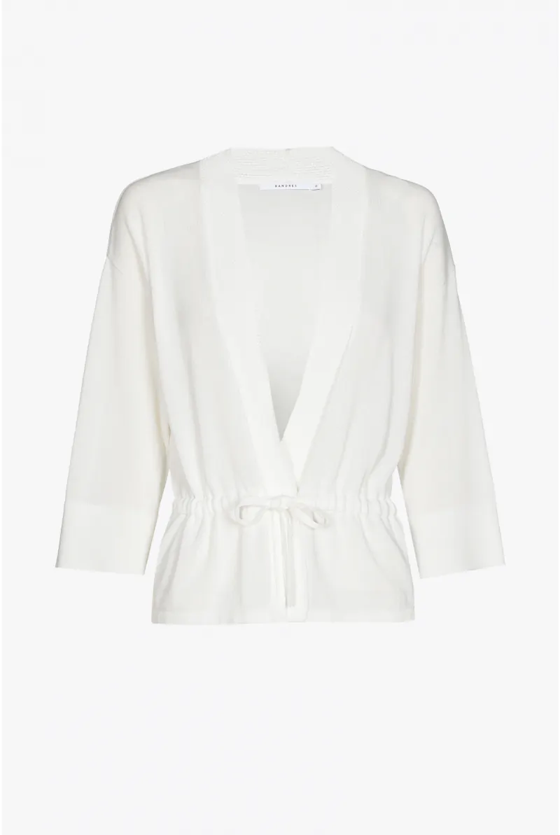 Xandres Gilet Avec Ceinture 29300-01-1841