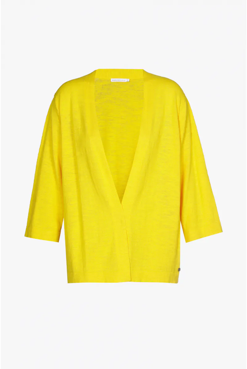 xandres Gilet en coton et en lin 29331-01-4011