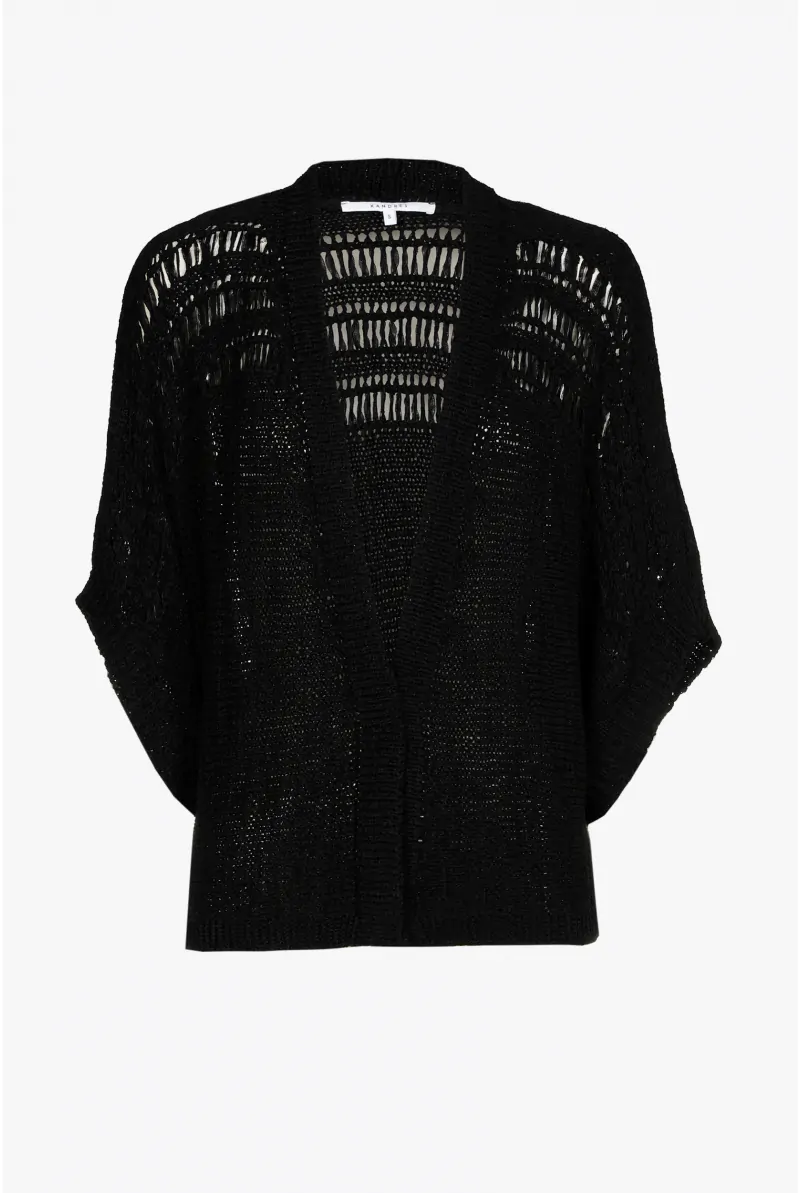 xandres Gilet en maille ajourée 29312-01-0041