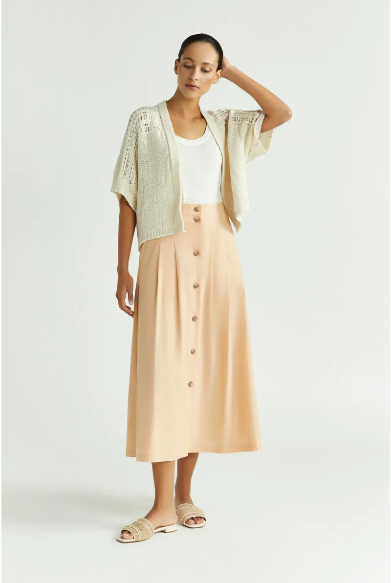 Xandres Gilet En Maille Ajourée 29312-01-1841