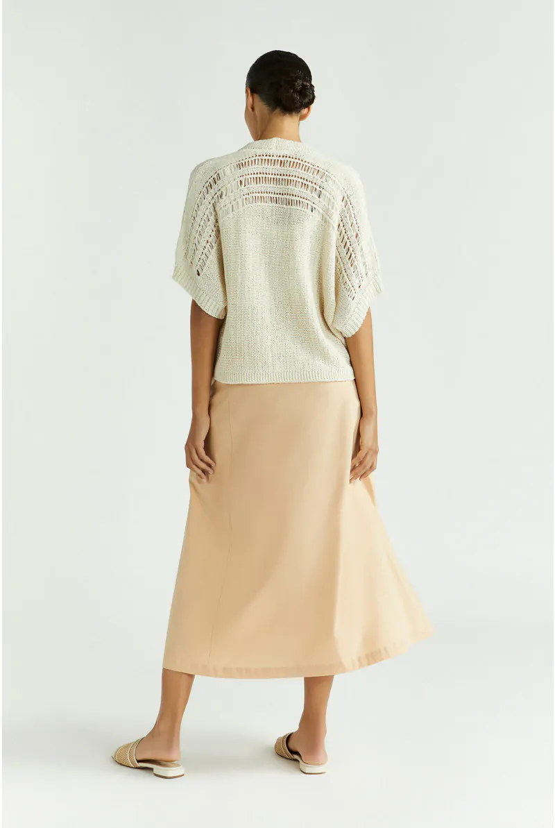 Xandres Gilet En Maille Ajourée 29312-01-1841