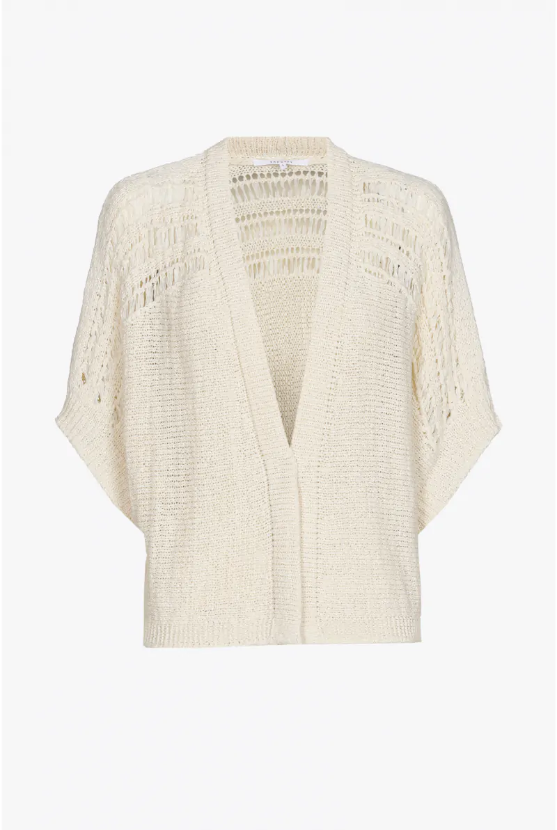 Xandres Gilet En Maille Ajourée 29312-01-1841