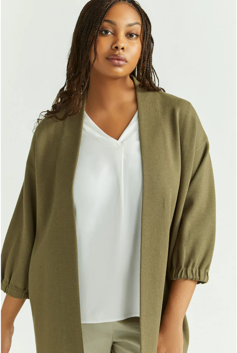 xandres Gilet long sans fermeture 29249-01-1151