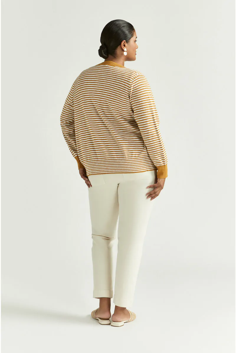 Xandres Gilet Rayé En Jersey 29329-01-8015