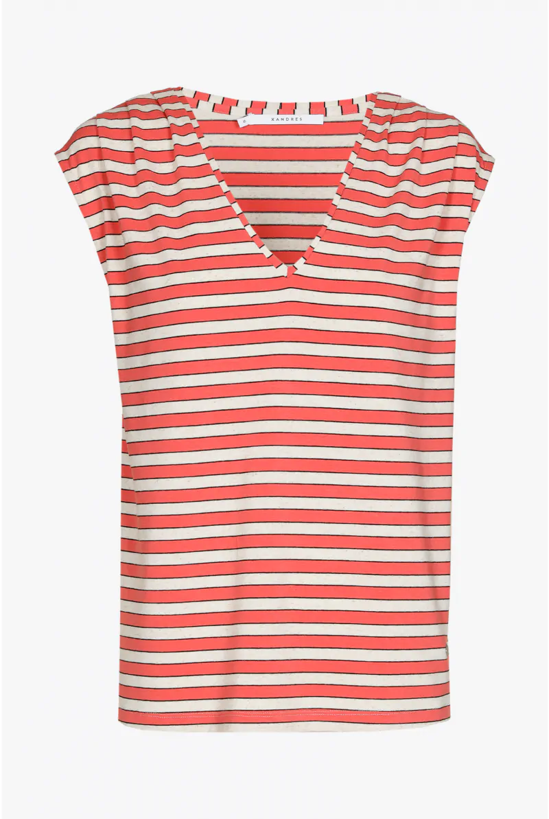 xandres Haut rayé sans manches 29316-01-2695