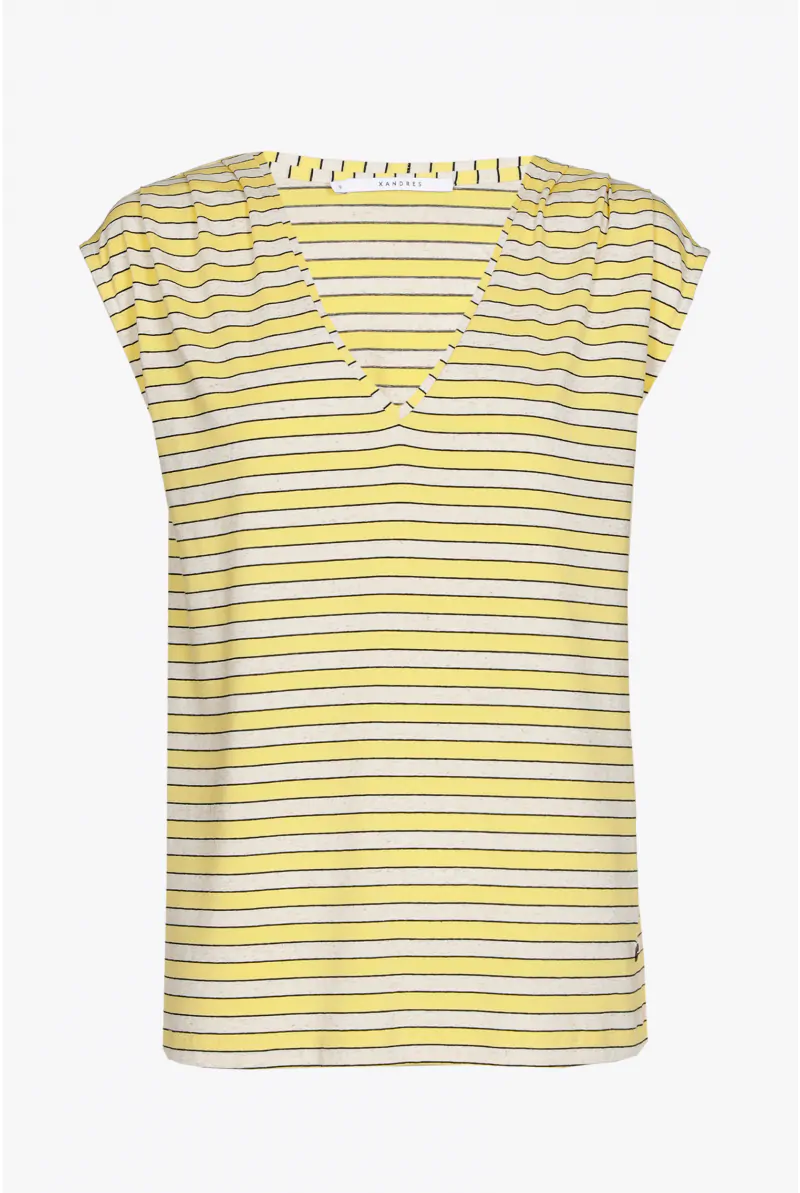 Xandres Haut Rayé Sans Manches 29316-01-4015