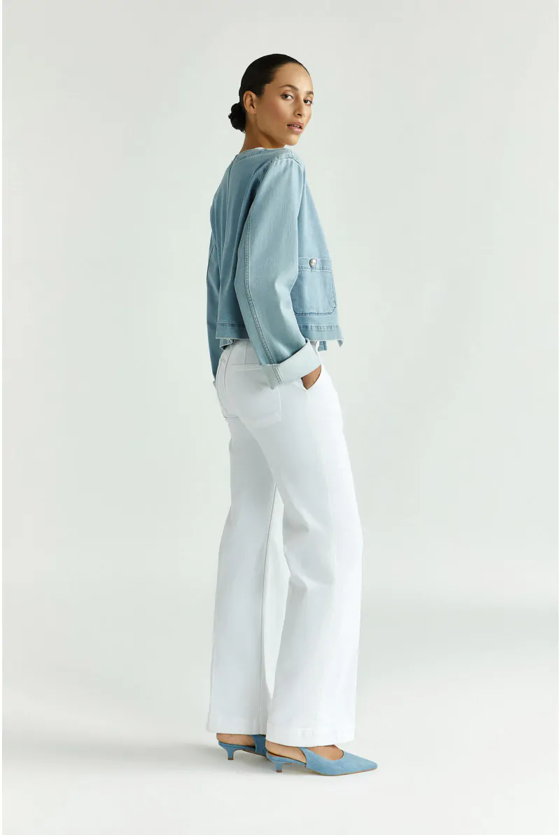 Xandres Jean à Jambes Larges 61259-01-0160