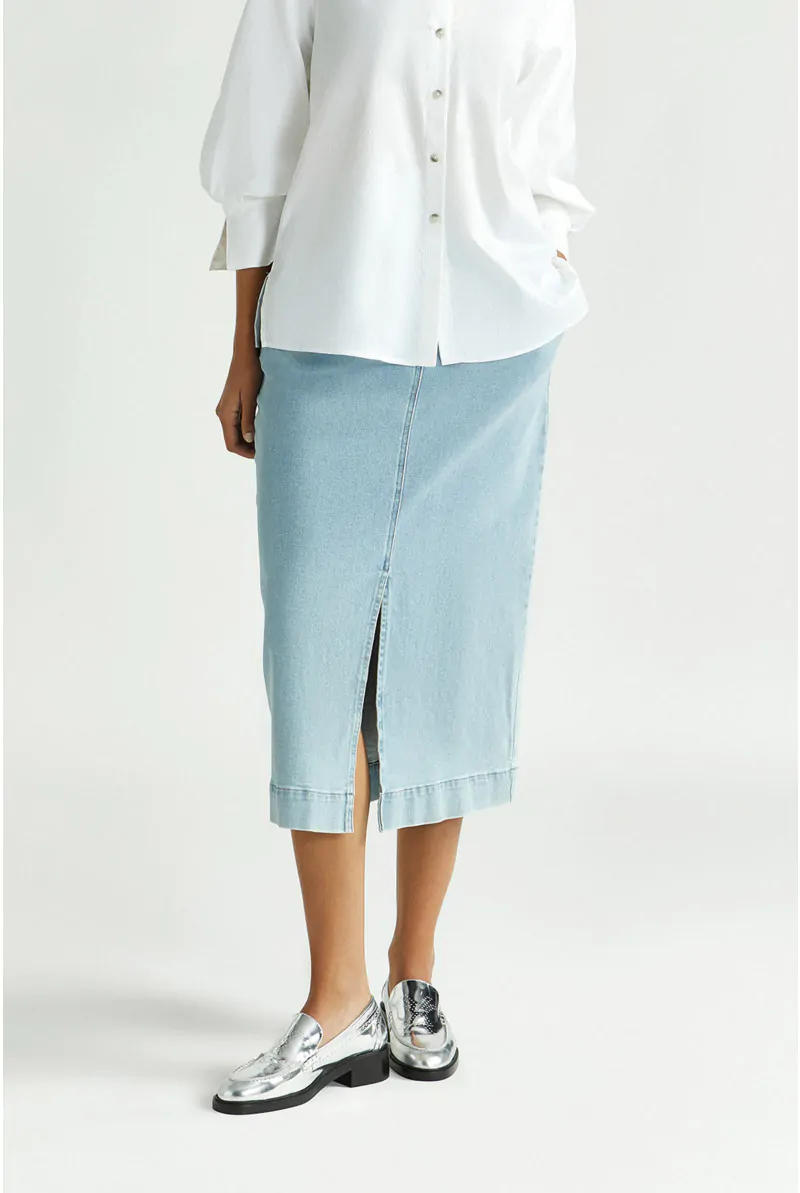 xandres Jupe droite en jean 61235-01-9008