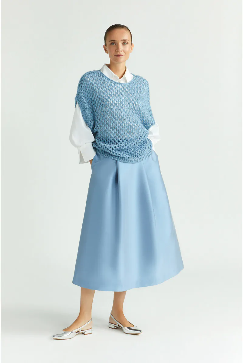 Xandres Jupe Large En Ligne A 14393-01-2481