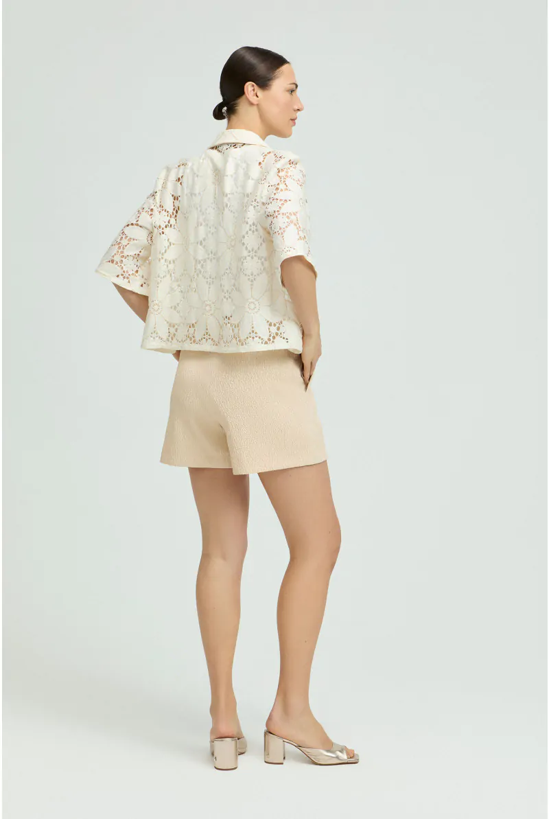 Xandres Luxueux Short En Jacquard 14510-01-1771
