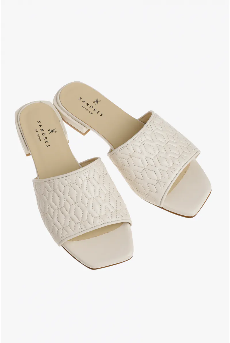 xandres Mules en cuir 61334-01-1840