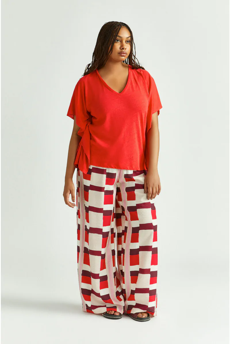 Xandres Pantalon à Motif Aquarelle 14442-01-2695