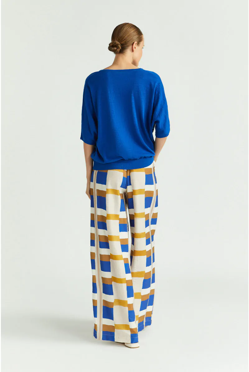 Xandres Pantalon à Motif Aquarelle 14442-01-5165