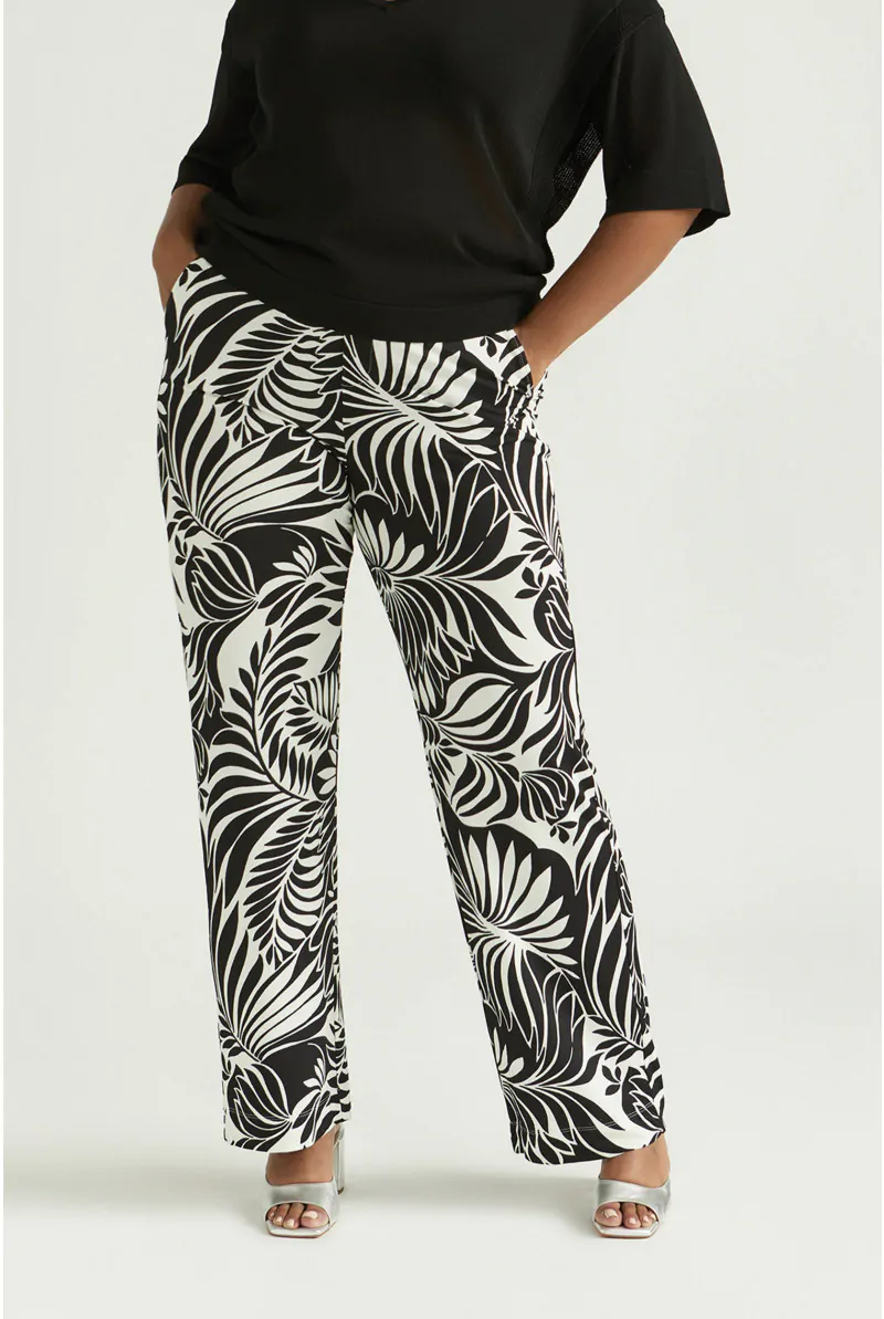 xandres Pantalon à motif floral 89913-27-0045
