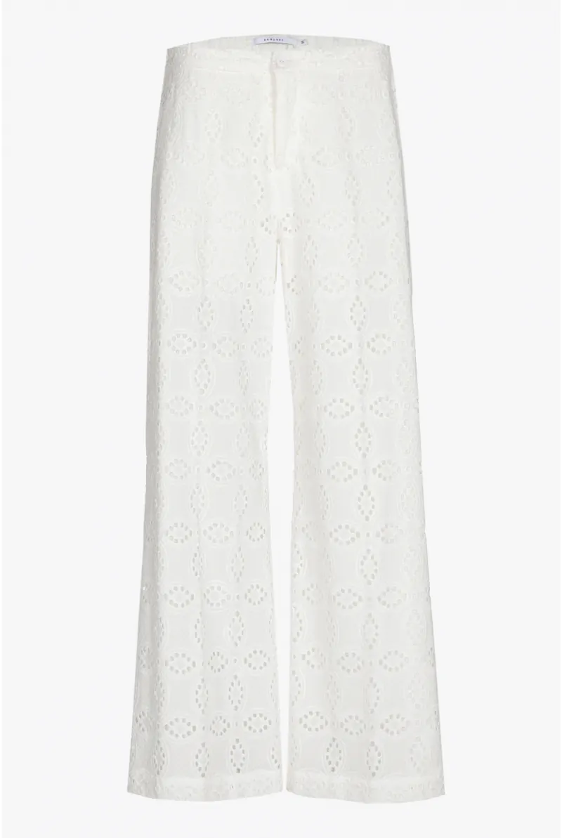 Xandres Pantalon Droit Avec Broderie 14453-01-1840