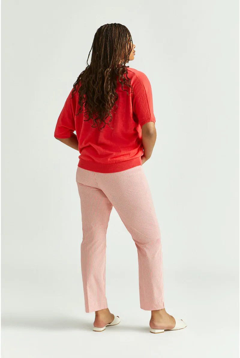 Xandres Pantalon Estival Rayé 81982-07-2695