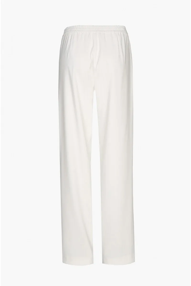Xandres Pantalon Large Blanc ESS071-01-1841