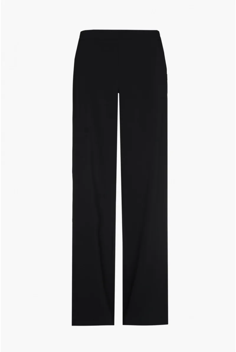 Xandres Pantalon Large Noir ESS071-01-0041