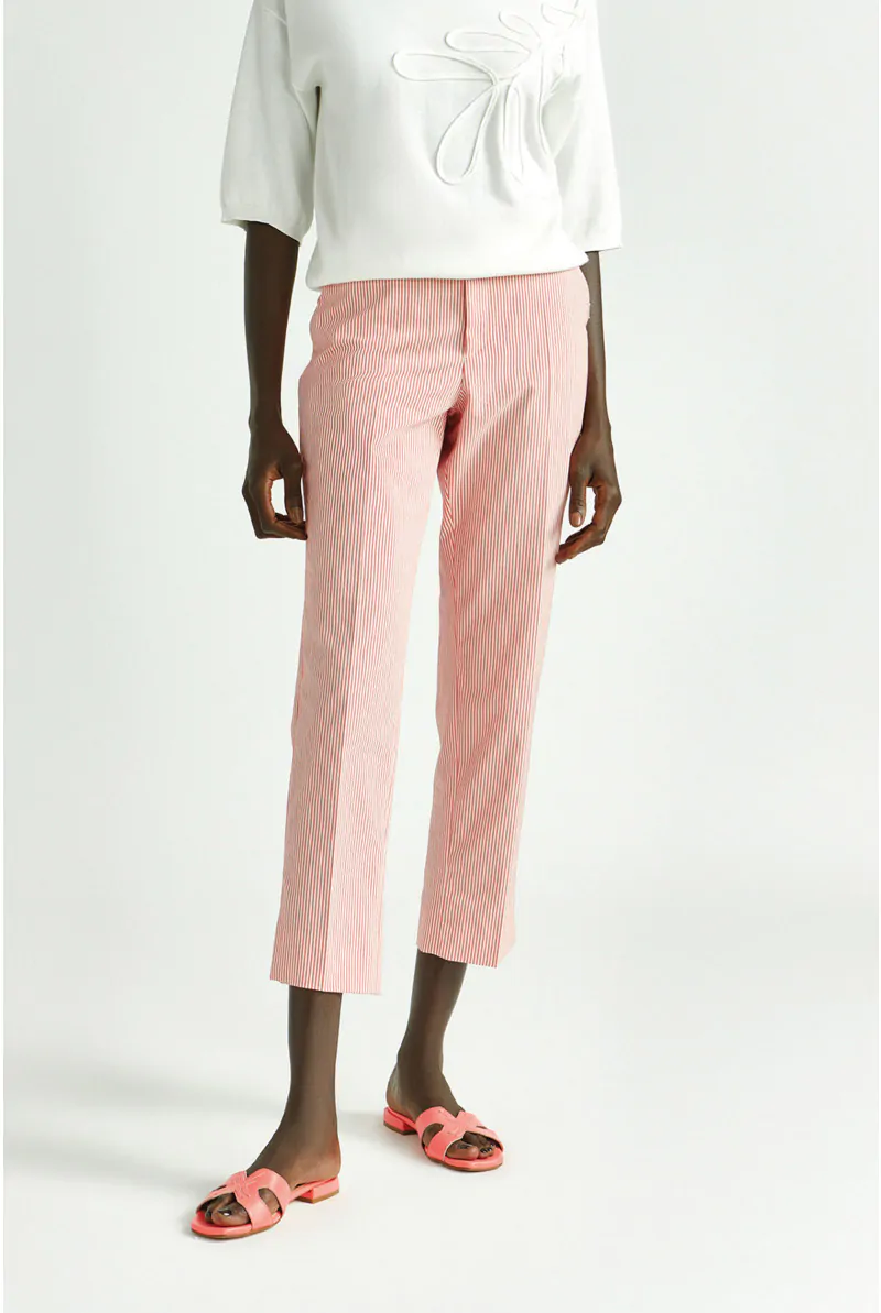 xandres Pantalon rayé moulant 14263-04-2695