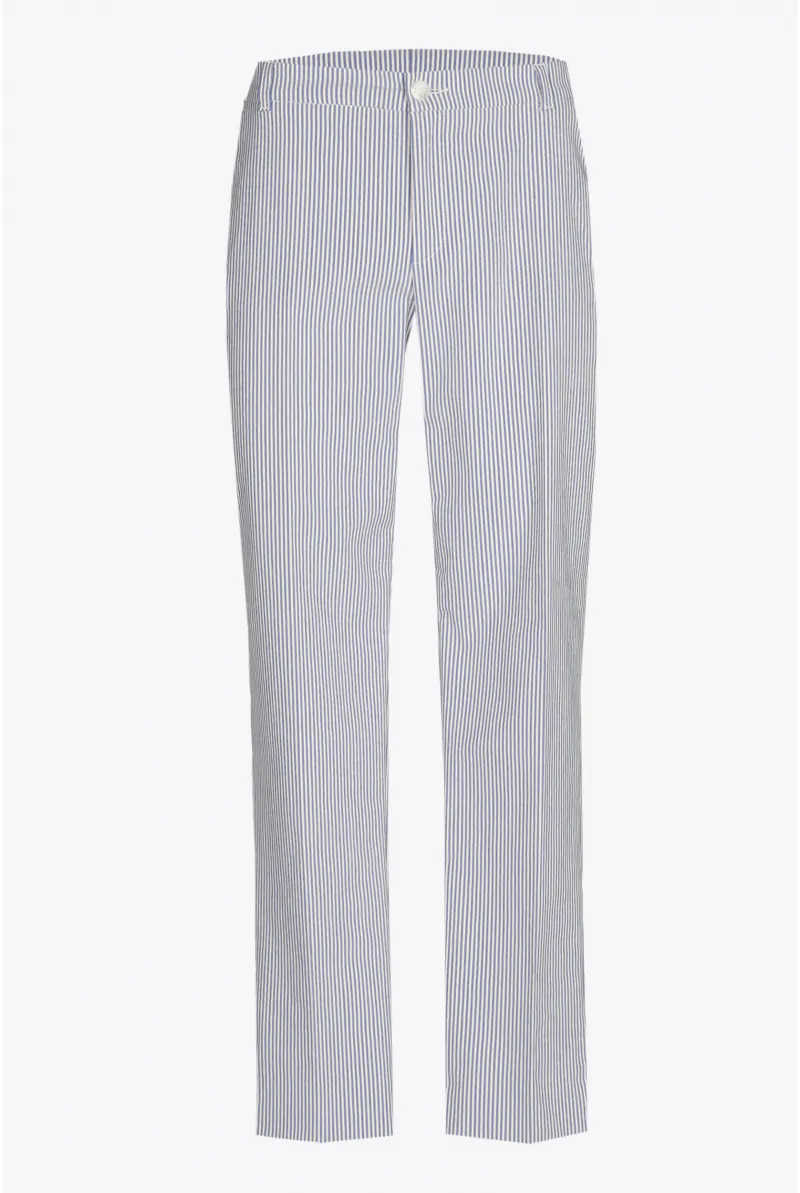 Xandres Pantalon Rayé Moulant 14263-04-5165