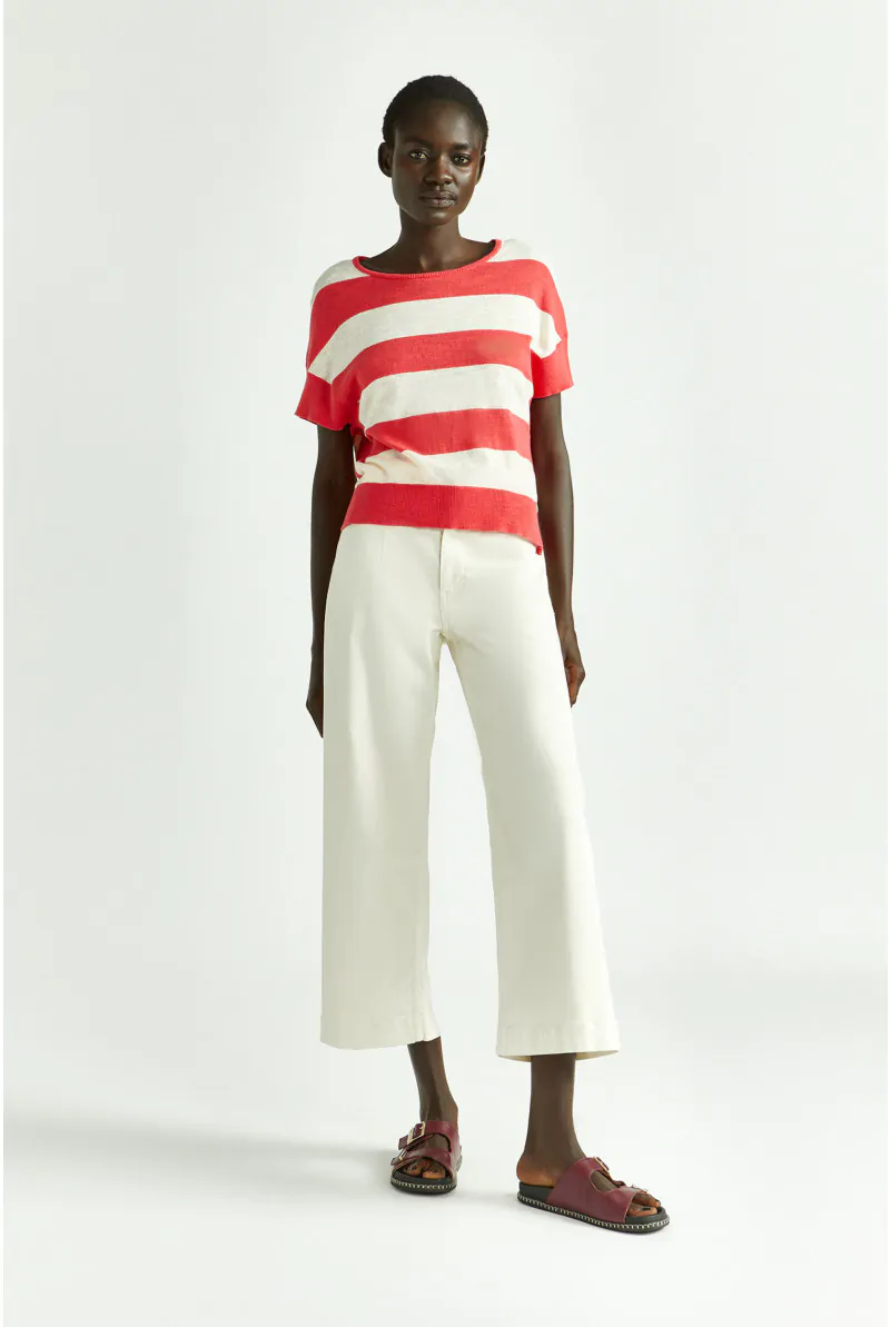 Xandres Petit Pull à Larges Rayures 29299-01-2696