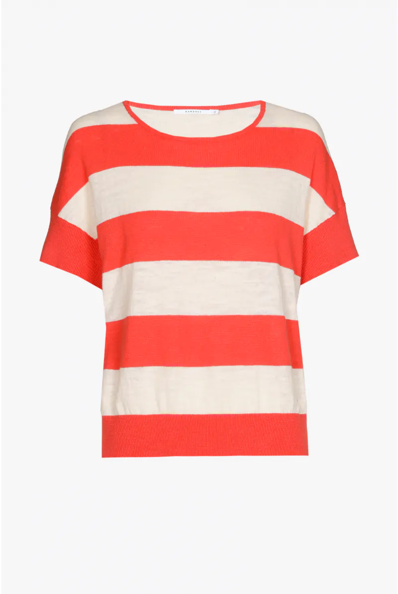 Xandres Petit Pull à Larges Rayures 29299-01-2696