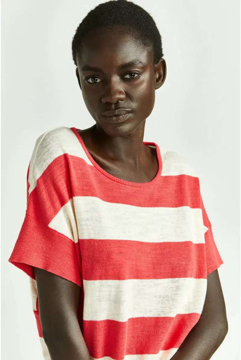 xandres Petit pull à larges rayures 29299-01-2696