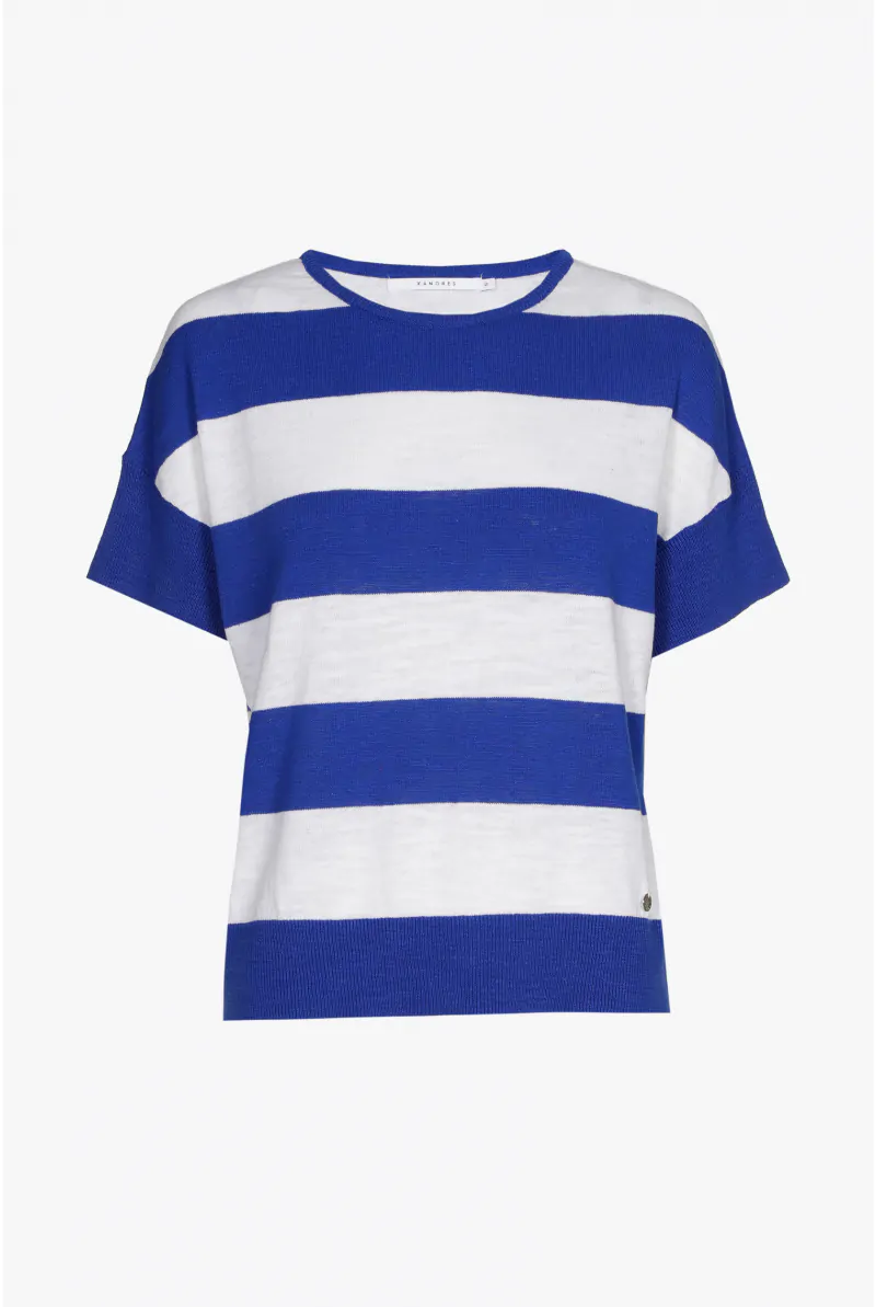 xandres Petit pull à larges rayures 29299-01-5166