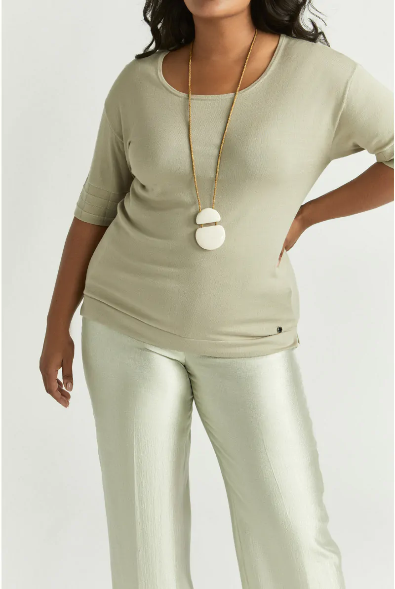 xandres Petit pull à motif damier 29288-01-3495