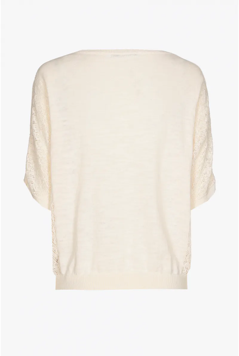 Xandres Petit Pull En Maille Ajourée 29298-01-0620