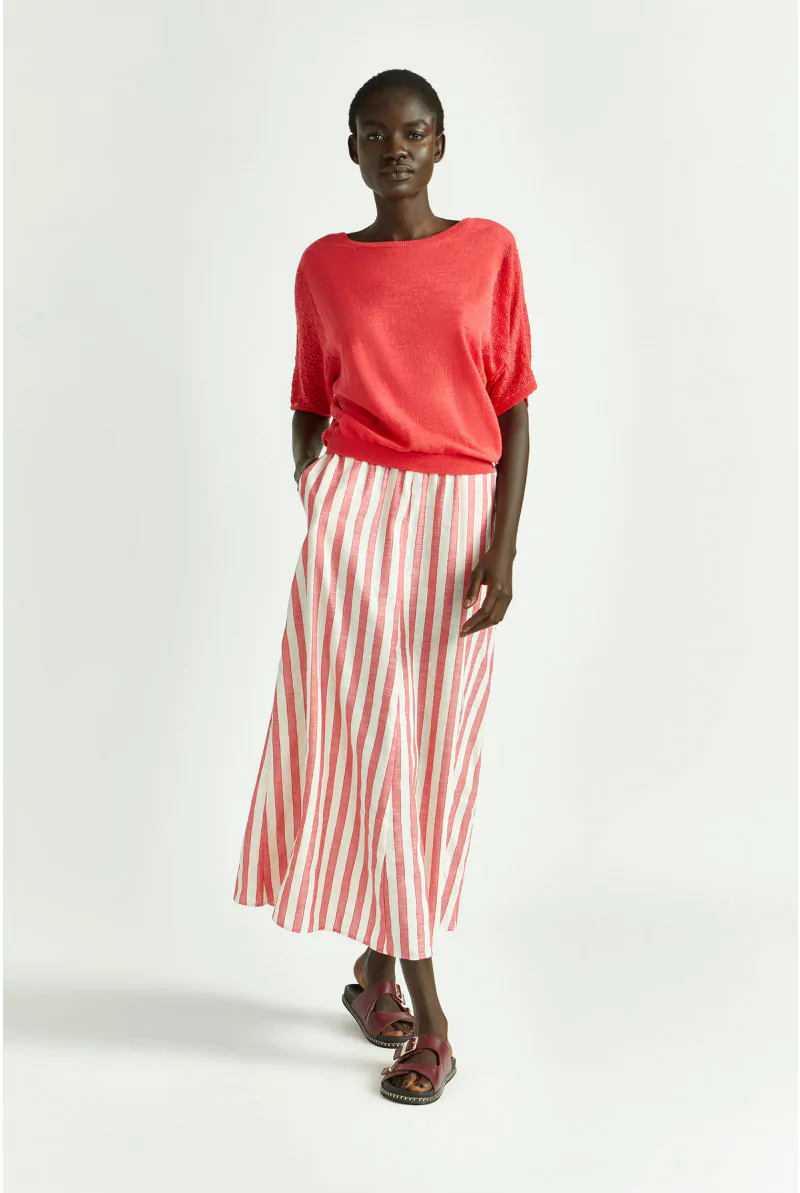 Xandres Petit Pull En Maille Ajourée 29298-01-2691