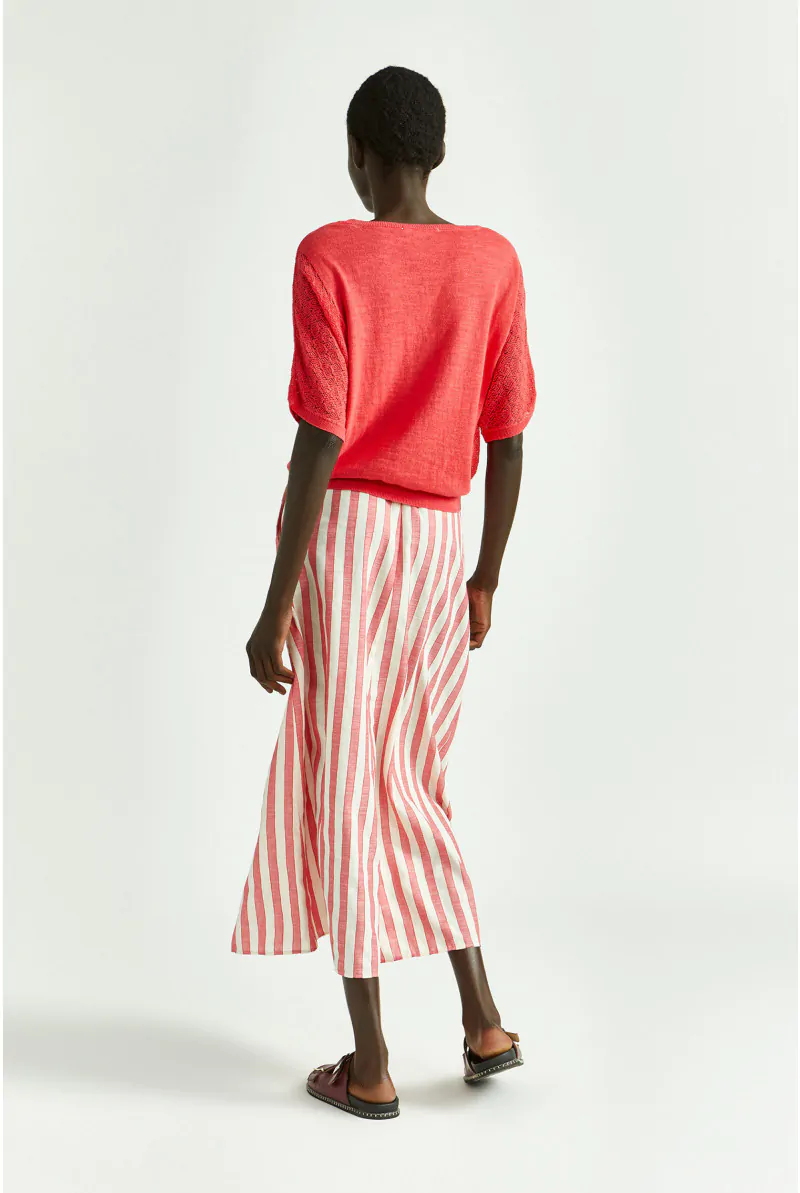 Xandres Petit Pull En Maille Ajourée 29298-01-2691