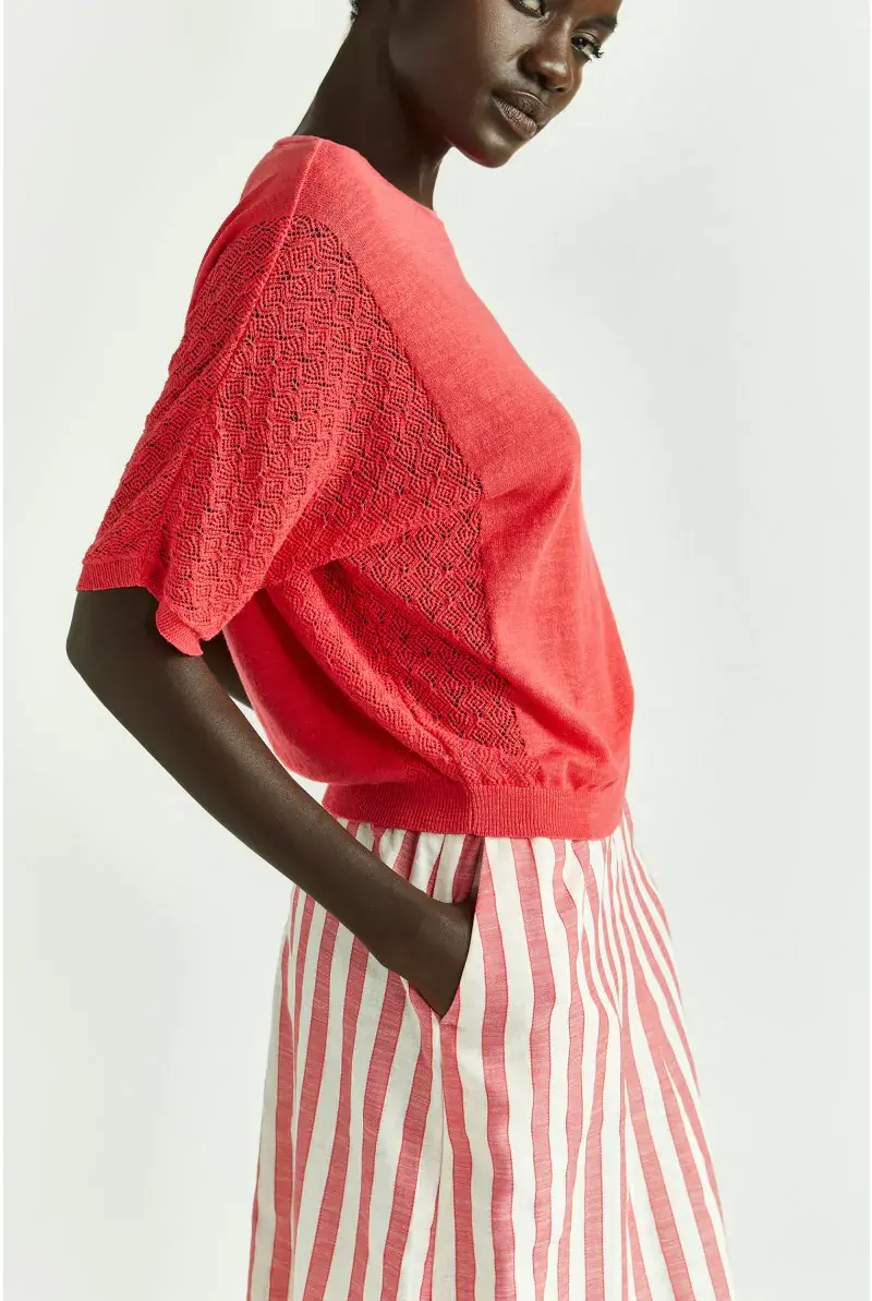 xandres Petit pull en maille ajourée 29298-01-2691