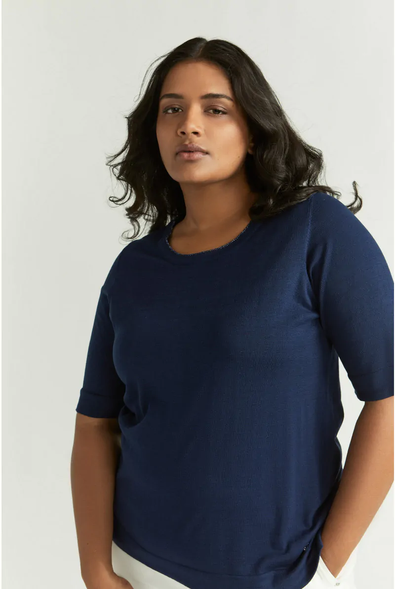 xandres Petit pull fluide en soie 29274-01-8805