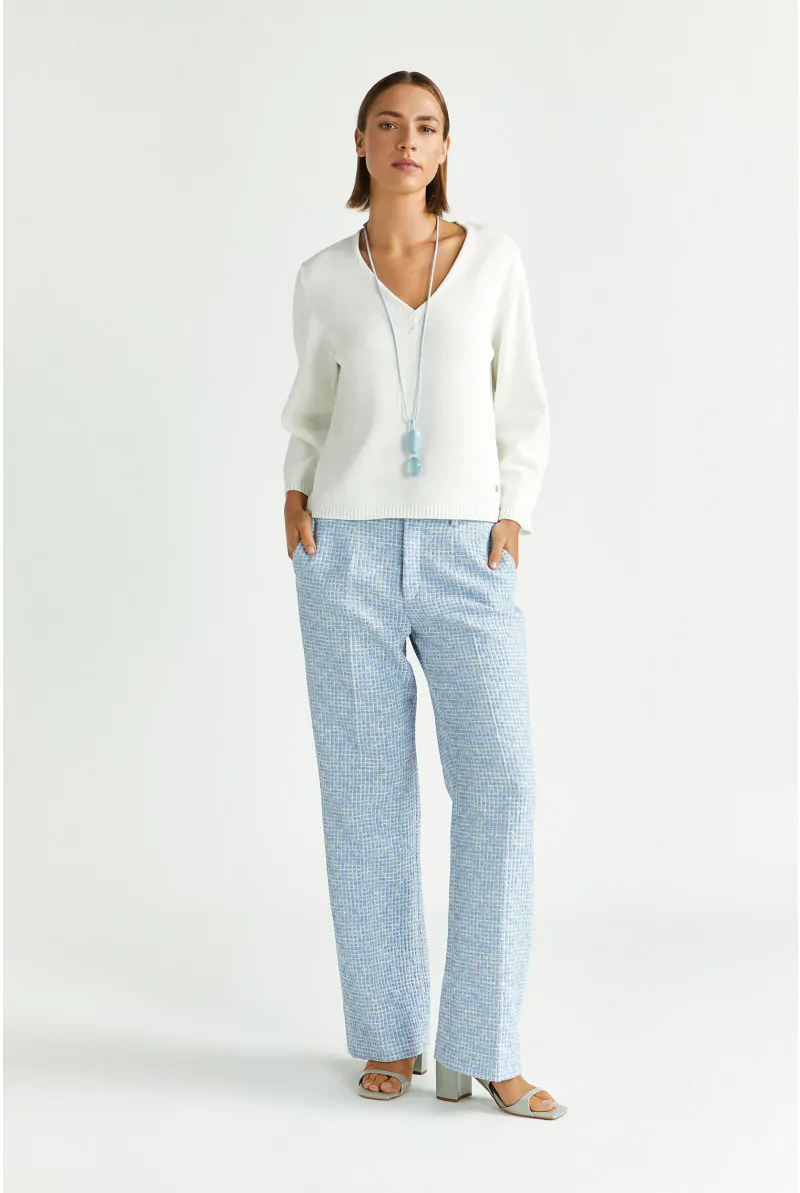 Xandres Petit Pull Tricoté En Coton 29251-01-1841