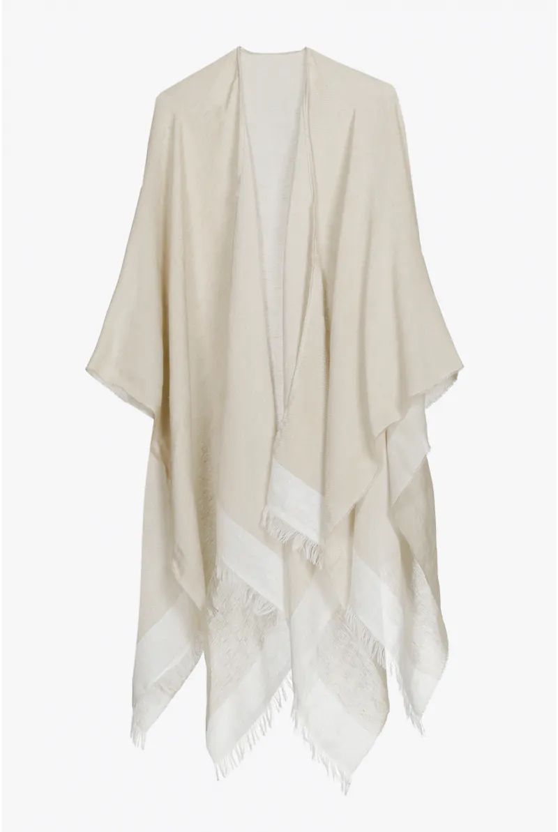 xandres Poncho estival en lin 61277-01-3490